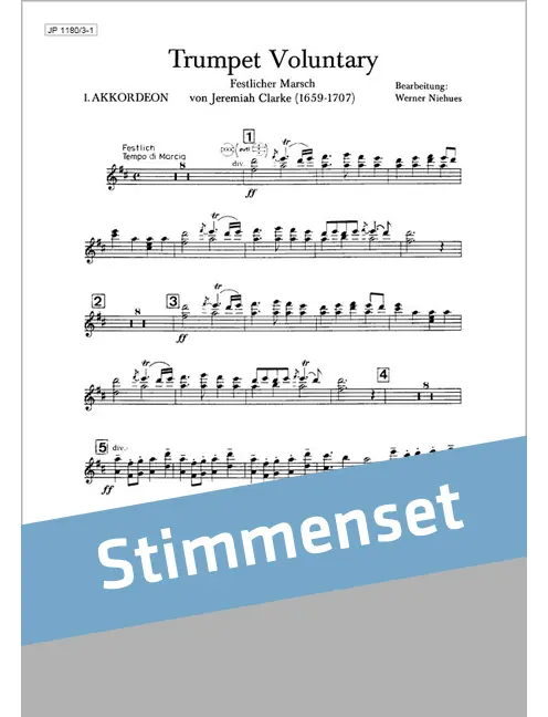 Festliche Musik (Satz 3) Trumpet Voluntary